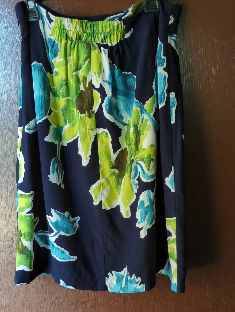 Carole Little Floral Two-Piece Dress Set - Blue,White, Green Print Size 8
